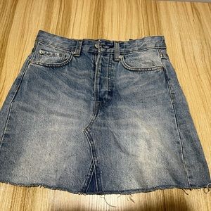 Denim skirt
